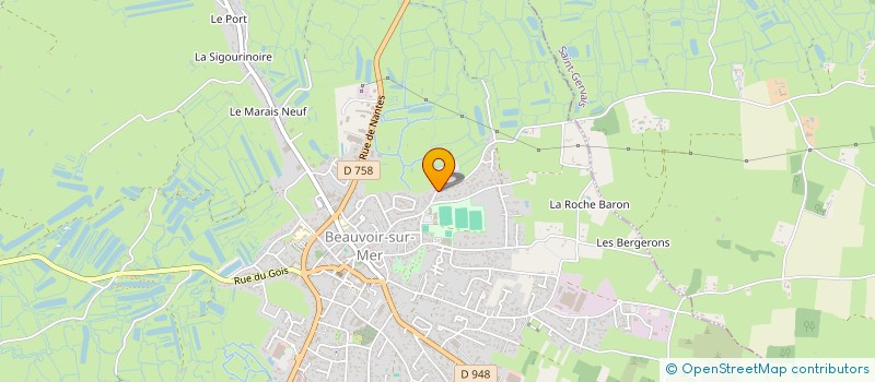 localisation de l'entreprise MADAME ANNICK HERBRETEAU à BEAUVOIR-SUR-MER