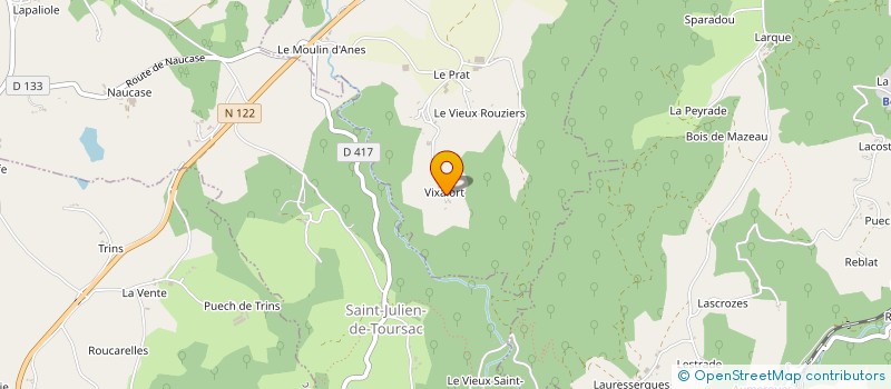 localisation de l'entreprise MADAME ANNICK ISSERTES-PUECH à ROUZIERS