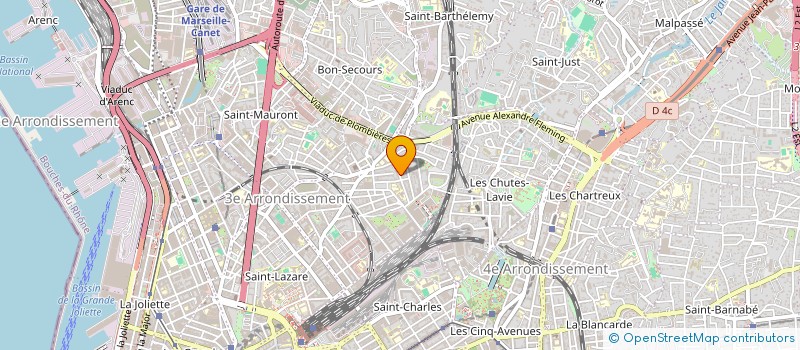 localisation de l'entreprise MADAME ANNICK JAECKEL à MARSEILLE