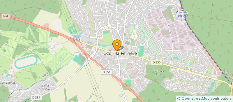 localisation de l'entreprise MADAME ANNICK JAMARD à OZOIR-LA-FERRIERE