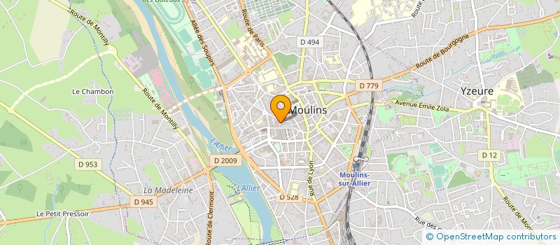 localisation de l'entreprise MADAME ANNICK JOUAULT à MOULINS