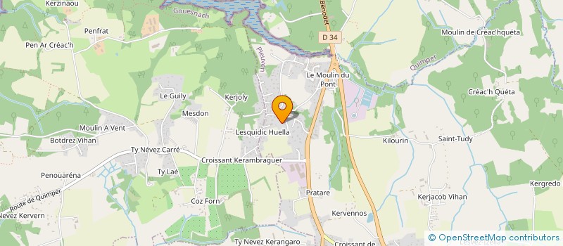 localisation de l'entreprise MADAME ANNICK JULIA MARIE DELBECQUE  PLEUVEN