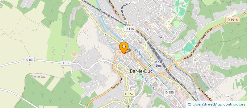 localisation de l'entreprise MADAME ANNICK LAITANG  BAR-LE-DUC