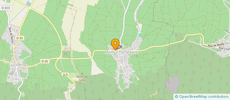 localisation de l'entreprise MADAME ANNICK LANGLAIS  MAILLY-CHAMPAGNE