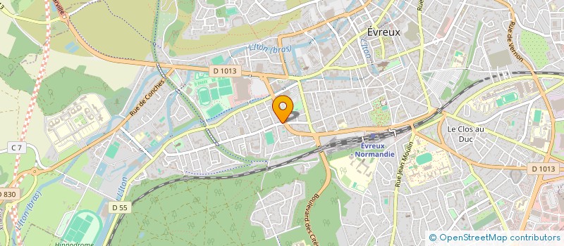 localisation de l'entreprise MADAME ANNICK LAPLAGNE à EVREUX