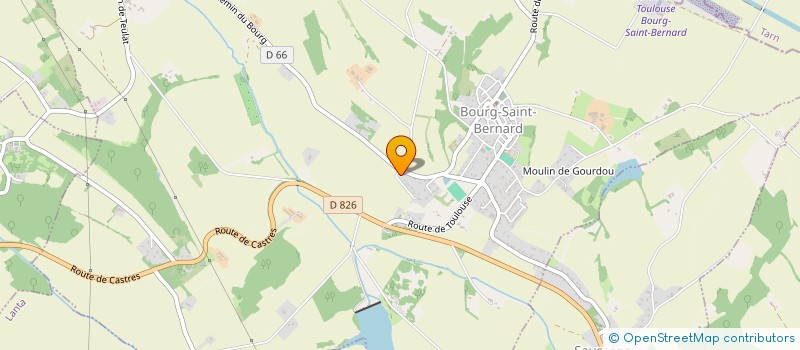 localisation de l'entreprise MADAME ANNICK LAYNET  BOURG-SAINT-BERNARD