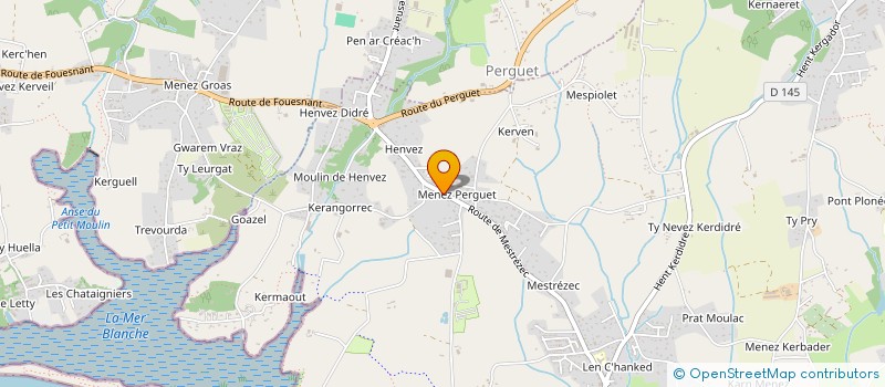 localisation de l'entreprise MADAME ANNICK LE DOUGET  FOUESNANT