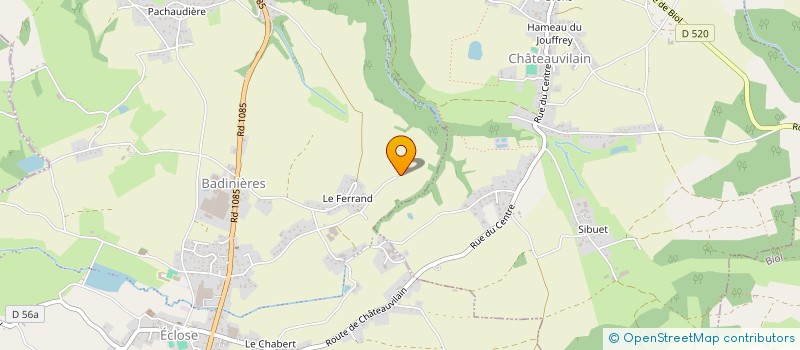 localisation de l'entreprise MADAME ANNICK LE GAL  ECLOSE-BADINIERES