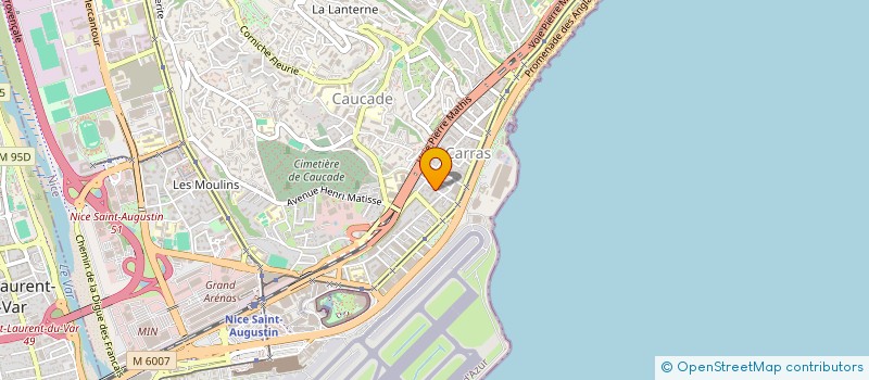 localisation de l'entreprise MADAME ANNICK LE GOUARD à NICE