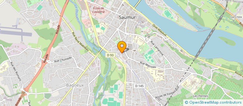 localisation de l'entreprise MADAME ANNICK LE GOUEZ  SAUMUR