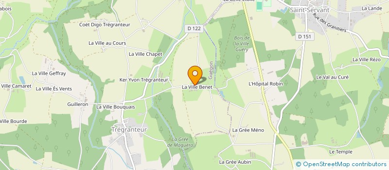 localisation de l'entreprise MADAME ANNICK LE LAVANDIER  PLEUGRIFFET