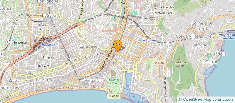 localisation de l'entreprise MADAME ANNICK LE MAITRE à NICE