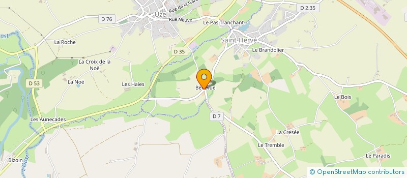 localisation de l'entreprise MADAME ANNICK LE POTIER à GRACE-UZEL