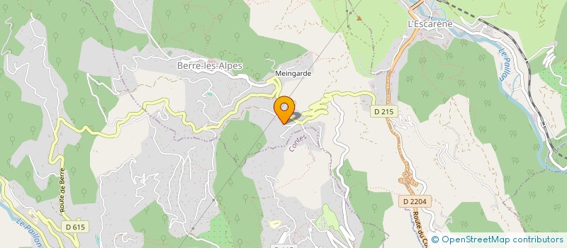 localisation de l'entreprise MADAME ANNICK LE ROCH à BERRE-LES-ALPES