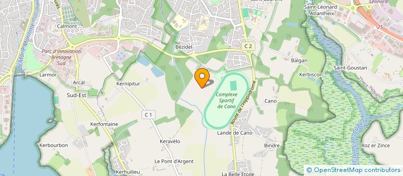 localisation de l'entreprise MADAME ANNICK LE ROUX  SENE