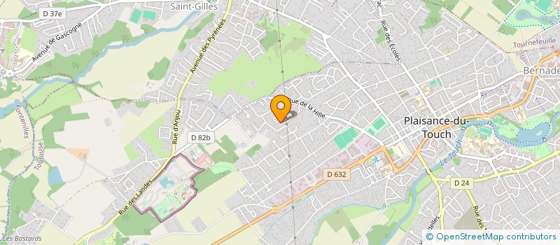 localisation de l'entreprise MADAME ANNICK LEIDE  PLAISANCE-DU-TOUCH