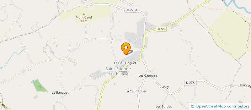 localisation de l'entreprise MADAME ANNICK-LEONE AMELINE à SAINT-ETIENNE-LA-THILLAYE