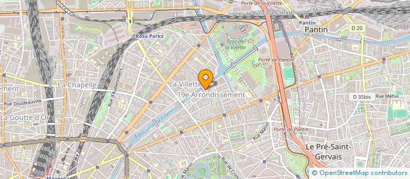 localisation de l'entreprise MADAME ANNICK LEPAGE  PARIS