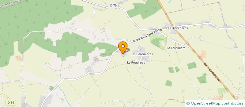 localisation de l'entreprise MADAME ANNICK LEPINE à THURE