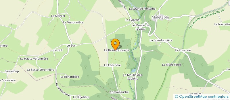 localisation de l'entreprise MADAME ANNICK LEPRETRE à TOUROUVRE AU PERCHE