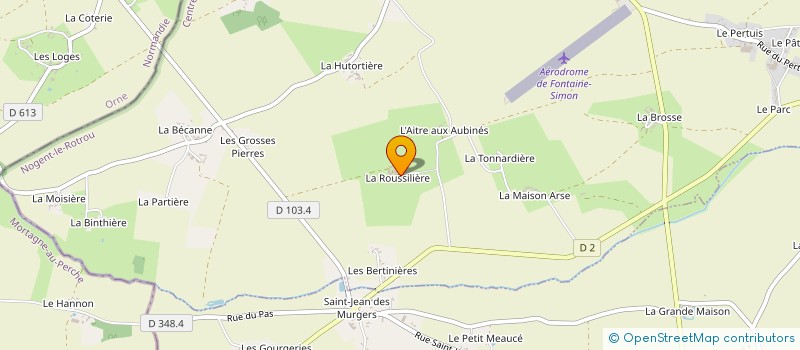 localisation de l'entreprise MADAME ANNICK LEPROUST à FONTAINE-SIMON