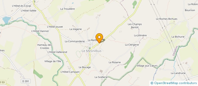 localisation de l'entreprise MADAME ANNICK LEVAUFRE à SAINT-SAUVEUR-VILLAGES