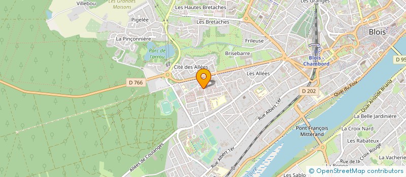 localisation de l'entreprise MADAME ANNICK LORION à BLOIS