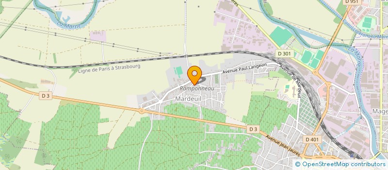 localisation de l'entreprise MADAME ANNICK LOUETTE  PIERRY