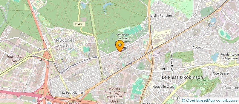 localisation de l'entreprise MADAME ANNICK MADEC à CLAMART