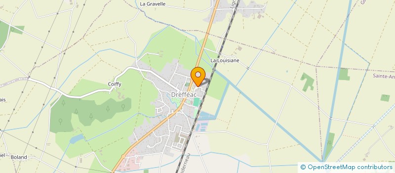 localisation de l'entreprise MADAME ANNICK MAINGUET  DREFFEAC