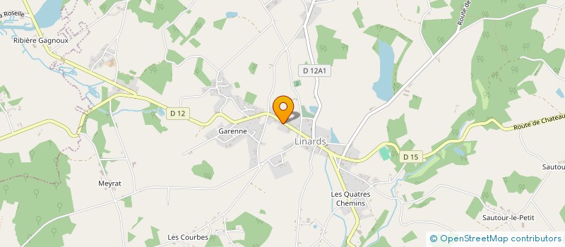localisation de l'entreprise MADAME ANNICK MARIAUD à LINARDS