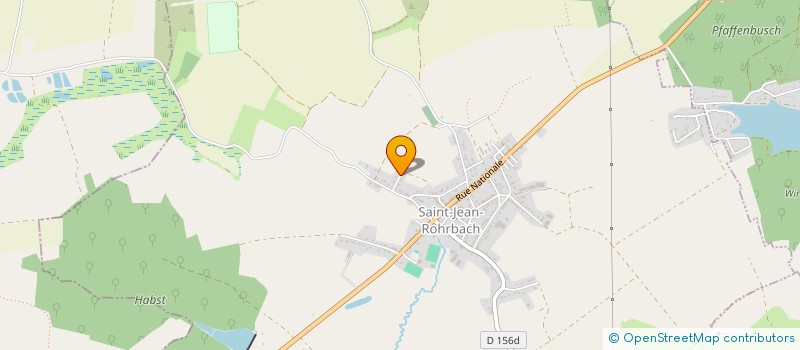 localisation de l'entreprise MADAME ANNICK MATTIUZZO  SAINT-JEAN-ROHRBACH