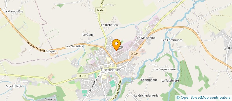 localisation de l'entreprise MADAME ANNICK MAUCORPS à TINCHEBRAY-BOCAGE