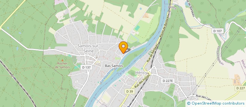 localisation de l'entreprise MADAME ANNICK MAY  SAMOIS-SUR-SEINE