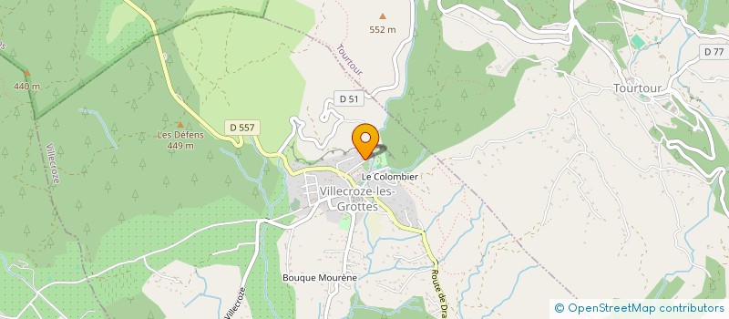 localisation de l'entreprise MADAME ANNICK MAZZILLI  VILLECROZE