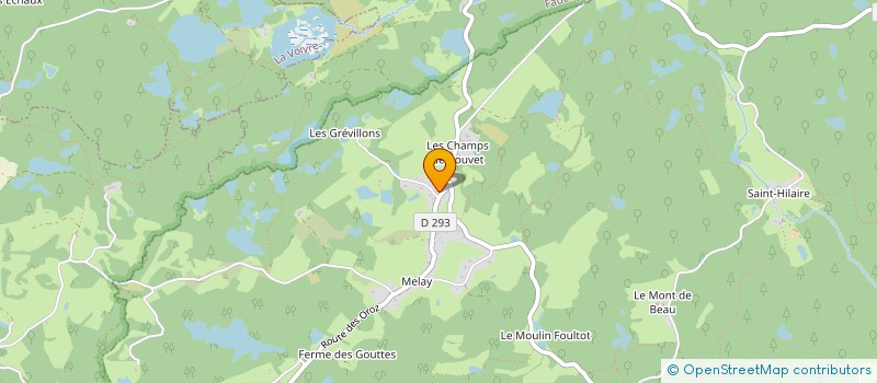 localisation de l'entreprise MADAME ANNICK MENIGOT  TERNUAY-MELAY-ET-SAINT-HILAIRE