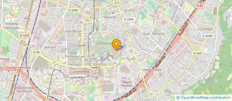 localisation de l'entreprise MADAME ANNICK MESSINA  GRENOBLE