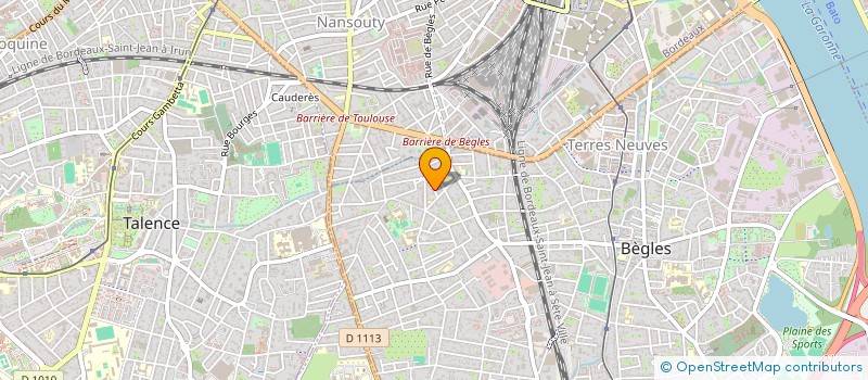 localisation de l'entreprise MADAME ANNICK MILLEPIED à BEGLES