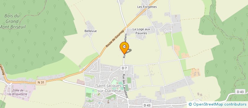 localisation de l'entreprise MADAME ANNICK MOISSON à SAINT-JACQUES-SUR-DARNETAL