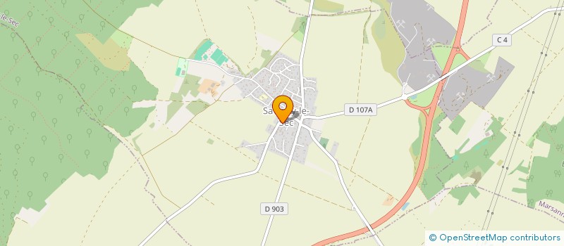 localisation de l'entreprise MADAME ANNICK MONNOT  SAVIGNY-LE-SEC