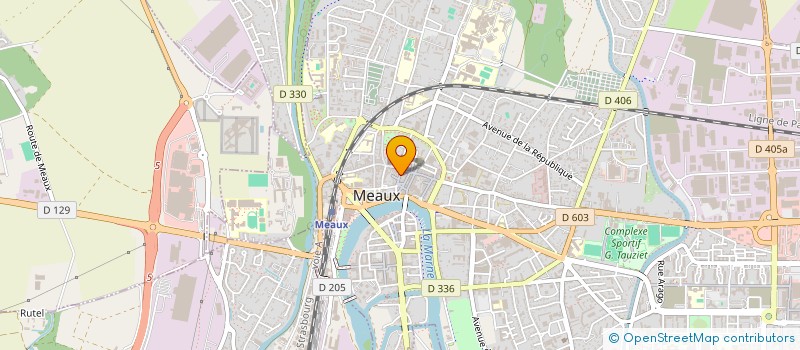 localisation de l'entreprise MADAME ANNICK MOREL  CROUTTES-SUR-MARNE