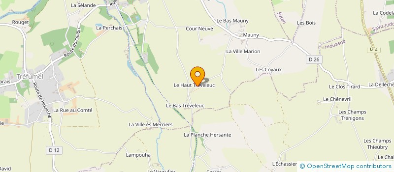 localisation de l'entreprise MADAME ANNICK MORGUEN  LE QUIOU