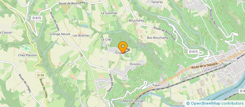 localisation de l'entreprise MADAME ANNICK MOUNIER  TUPIN-ET-SEMONS