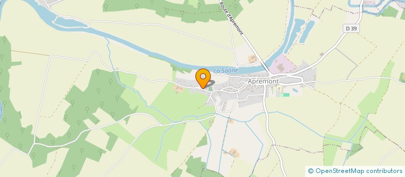 localisation de l'entreprise MADAME ANNICK NEVEUX  APREMONT