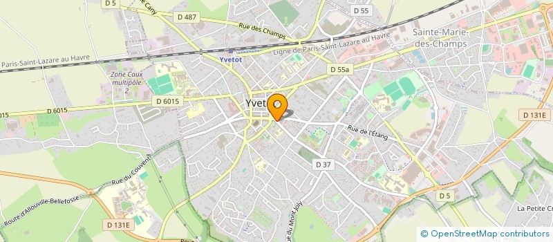 localisation de l'entreprise MADAME ANNICK ORANGE à YVETOT