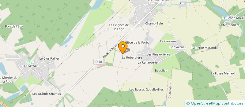 localisation de l'entreprise MADAME ANNICK ORY à SONZAY
