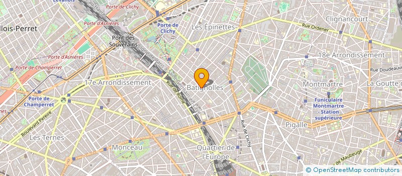 localisation de l'entreprise MADAME ANNICK PAIX  PARIS