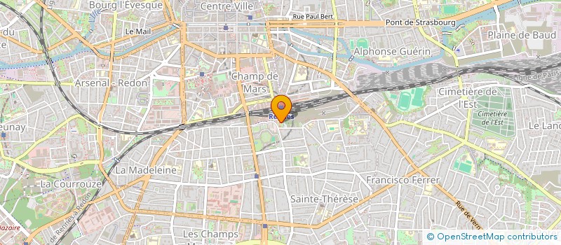localisation de l'entreprise MADAME ANNICK PARE  RENNES
