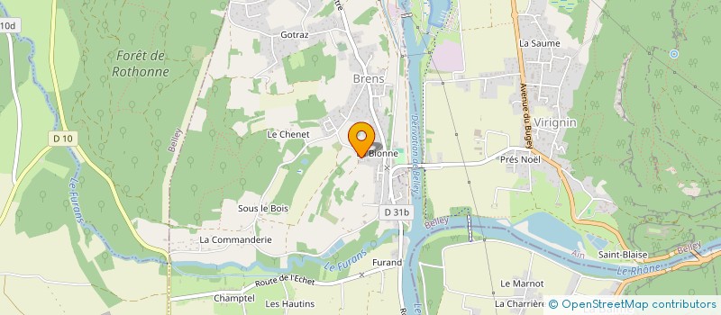 localisation de l'entreprise MADAME ANNICK PERRIN  BRENS