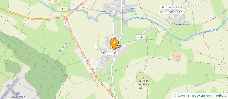 localisation de l'entreprise MADAME ANNICK PERY  AGINCOURT